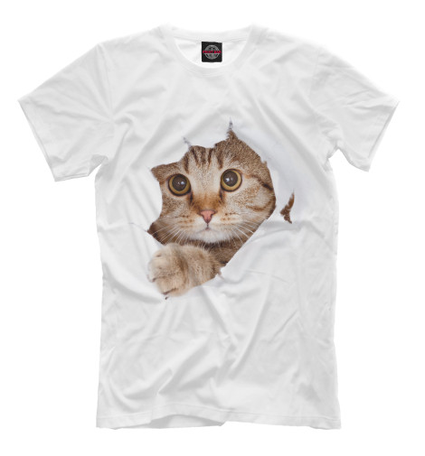 

Мужская футболка Кот