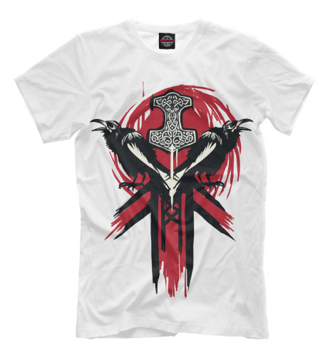 

Мужская футболка Вороны Руси