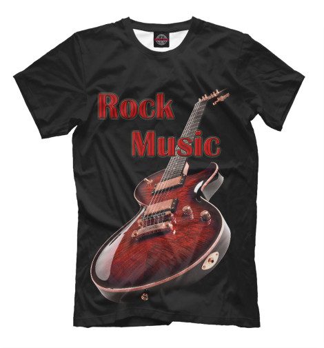 

Мужская футболка Rock Music / Рок Музыка
