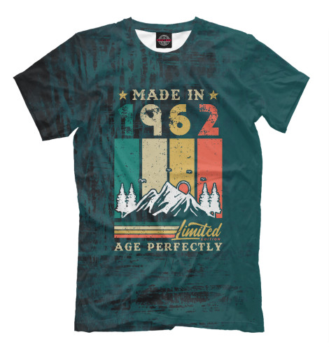 

Мужская футболка Made in 1962