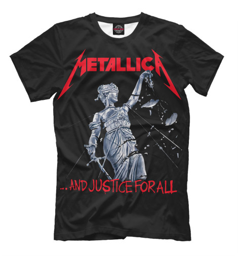

Мужская футболка Metallica