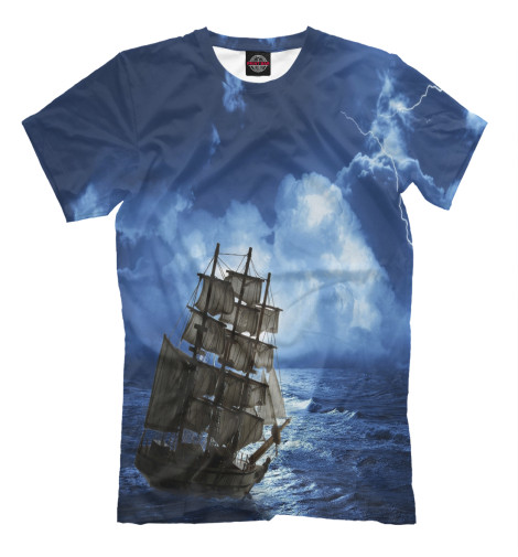

Мужская футболка Корабль