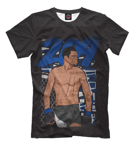 

Мужская футболка Nate Diaz - 209
