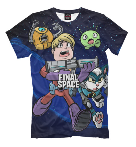 

Мужская футболка Крайний Космос / Космический Рубеж