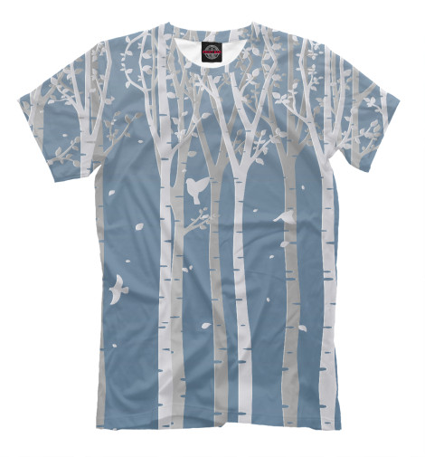 

Мужская футболка Берёзы