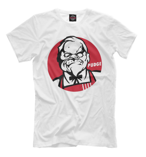 

Мужская футболка PuDgE ver1