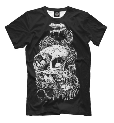 

Мужская футболка Череп