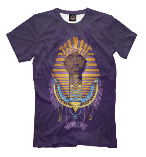 

Мужская футболка Tupac Pharaoh