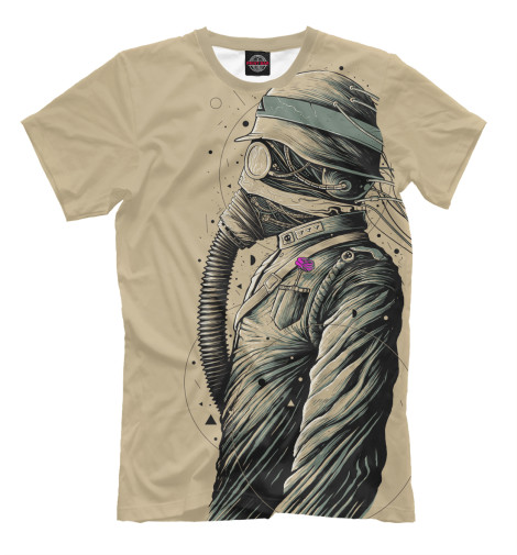 

Мужская футболка Мертвый офицер