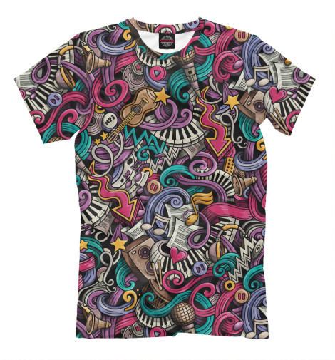 

Мужская футболка Музыка