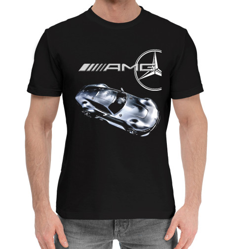 

Мужская хлопковая футболка AMG