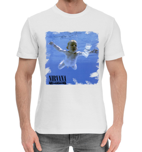 

Мужская хлопковая футболка Nirvana