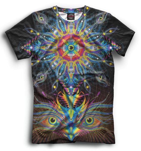 

Мужская футболка Psychedelic