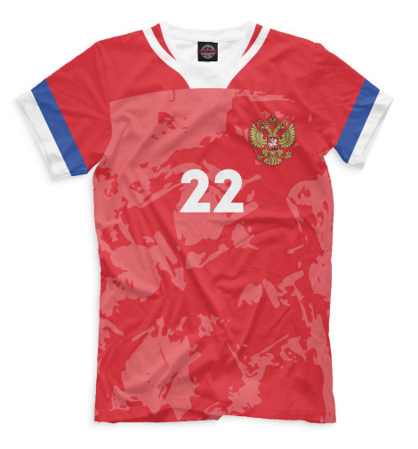 

Мужская футболка Dzyuba 22