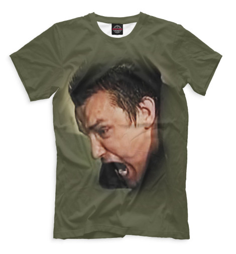 

Мужская футболка Зеленый слоник