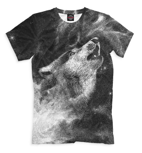 

Мужская футболка Волк