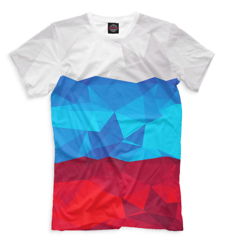 

Мужская футболка Россия / Абстракция
