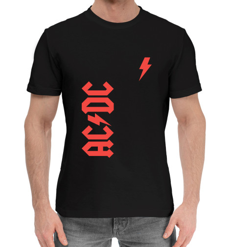 

Мужская хлопковая футболка AC/DC