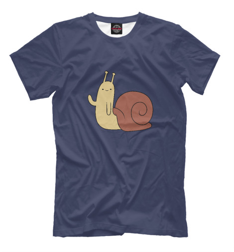 

Мужская футболка Улитка