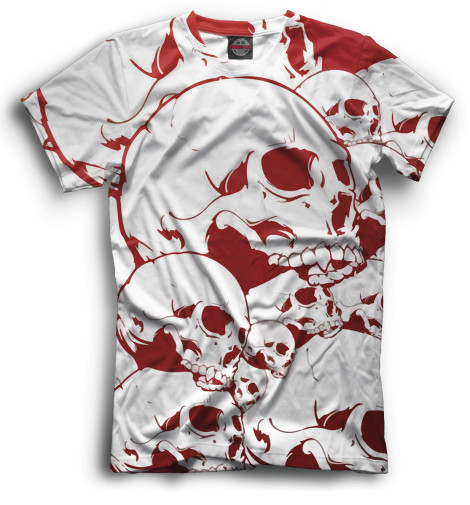 

Мужская футболка Skull