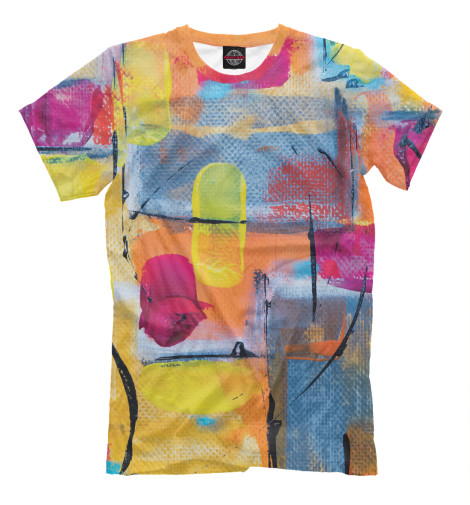 

Мужская футболка Краски