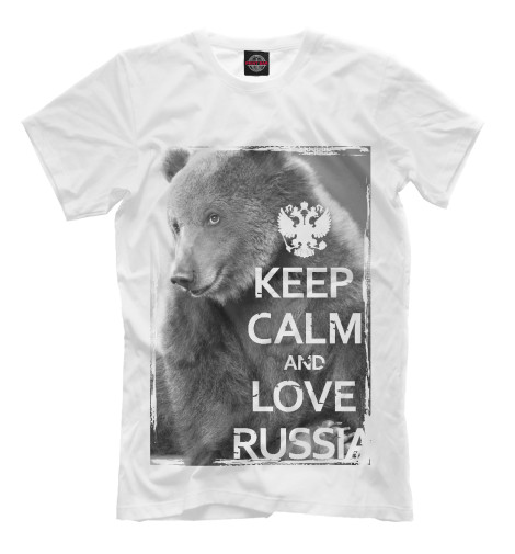 

Мужская футболка Русский мишка