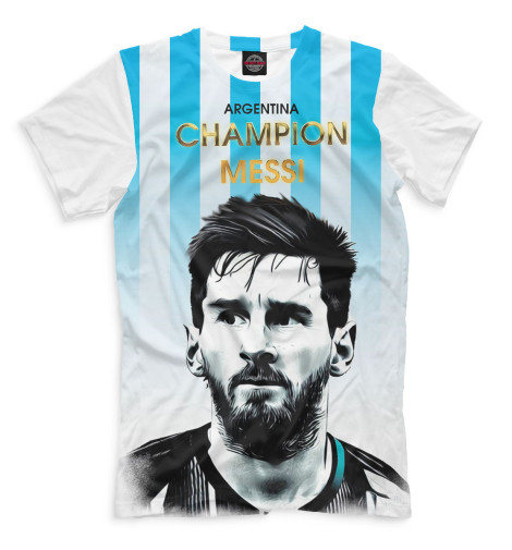 

Мужская футболка Лионель Месси