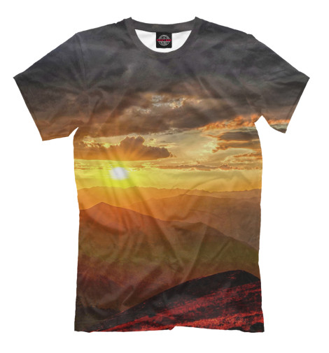 

Мужская футболка Восход