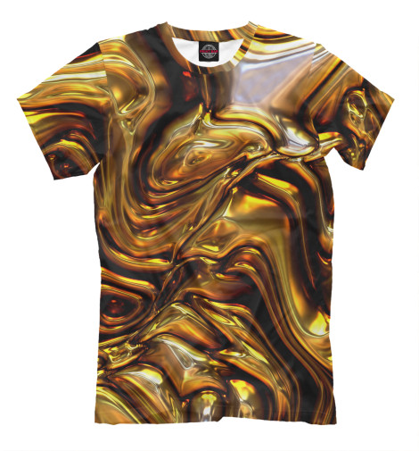 

Мужская футболка Золотые краски