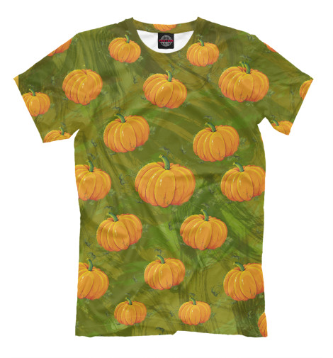 

Мужская футболка Тыквенный камуфляж