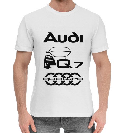 

Мужская хлопковая футболка AUDI