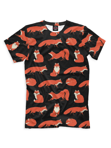 

Мужская футболка Лисы