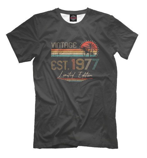 

Мужская футболка Vintage est.1977
