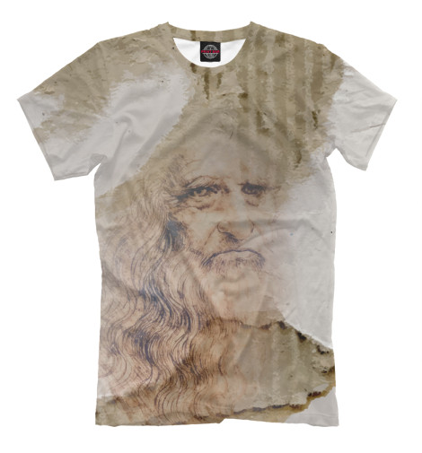 

Мужская футболка Леонардо да Винчи