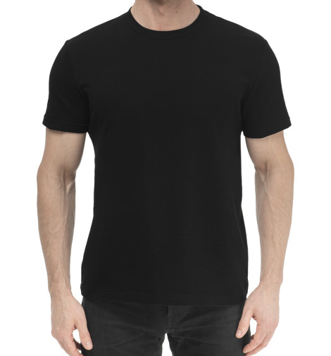 Мужская футболка Черная, Базовые футболки  - купить