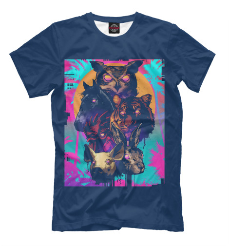 

Мужская футболка Hotline Miami