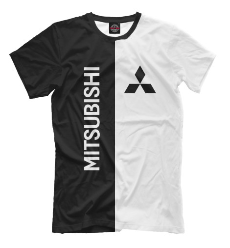 Мужская футболка MITSUBISHI  - купить