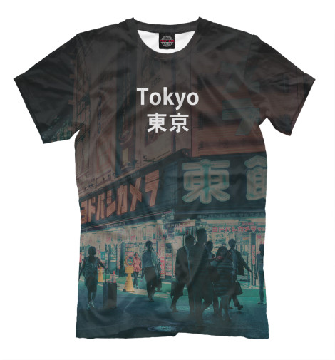 

Мужская футболка Tokyo