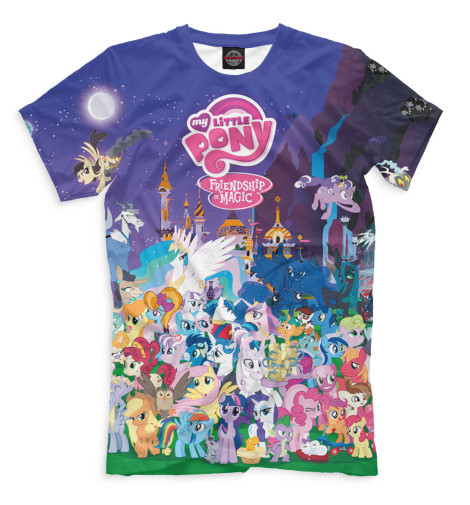 

Мужская футболка My Little Pony