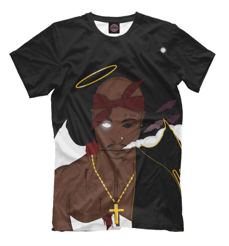 

Мужская футболка 2Pac Тупак Шакур