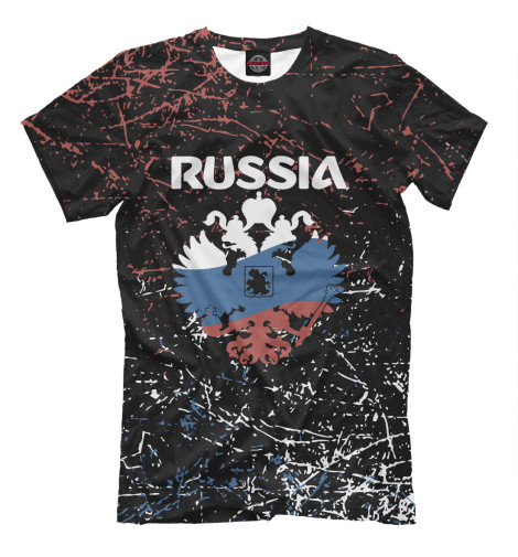

Мужская футболка RUSSIA