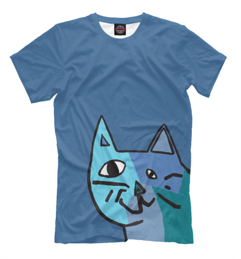 

Мужская футболка Picasso Cat