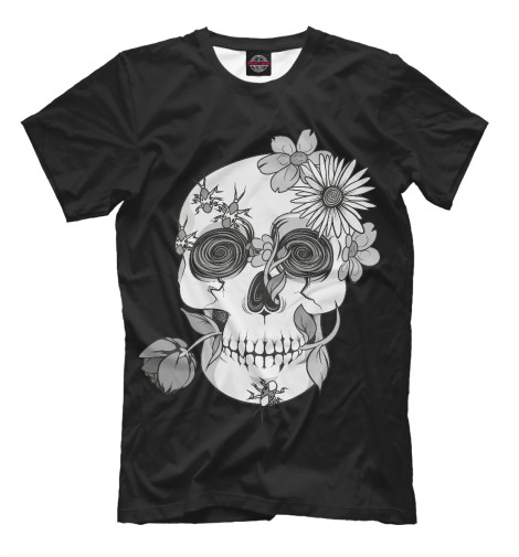 

Мужская футболка Череп