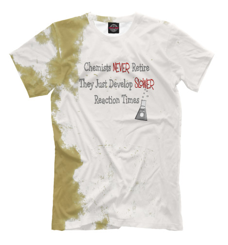

Мужская футболка Retired Chemist