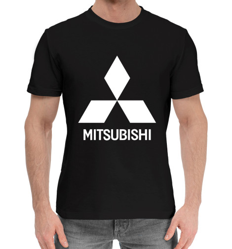 

Мужская хлопковая футболка Mitsubishi