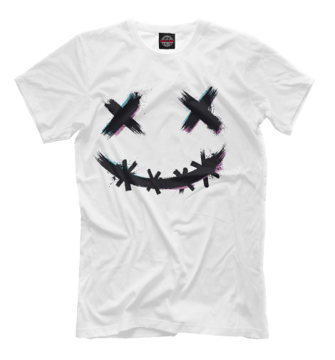 

Мужская футболка Glitch Smile