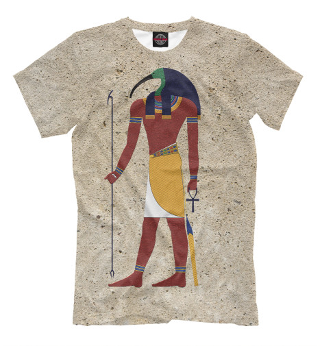 

Мужская футболка Бог Тот. Египет.