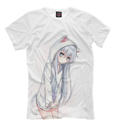 

Мужская футболка Meow