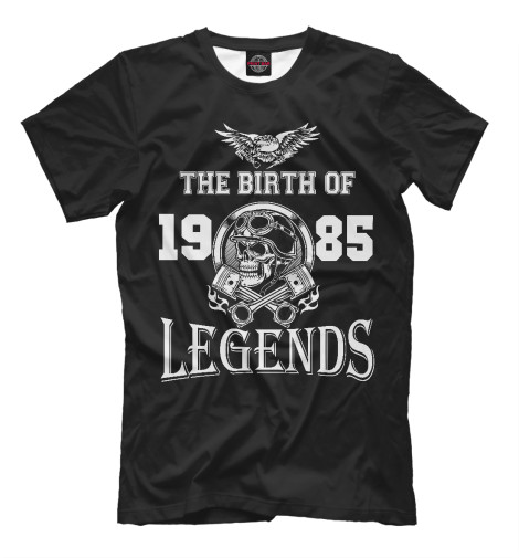 Мужская футболка Рождение легенды - 1985  - купить
