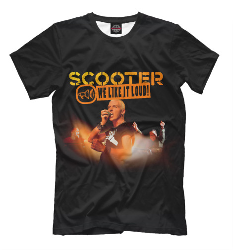 

Мужская футболка Scooter
